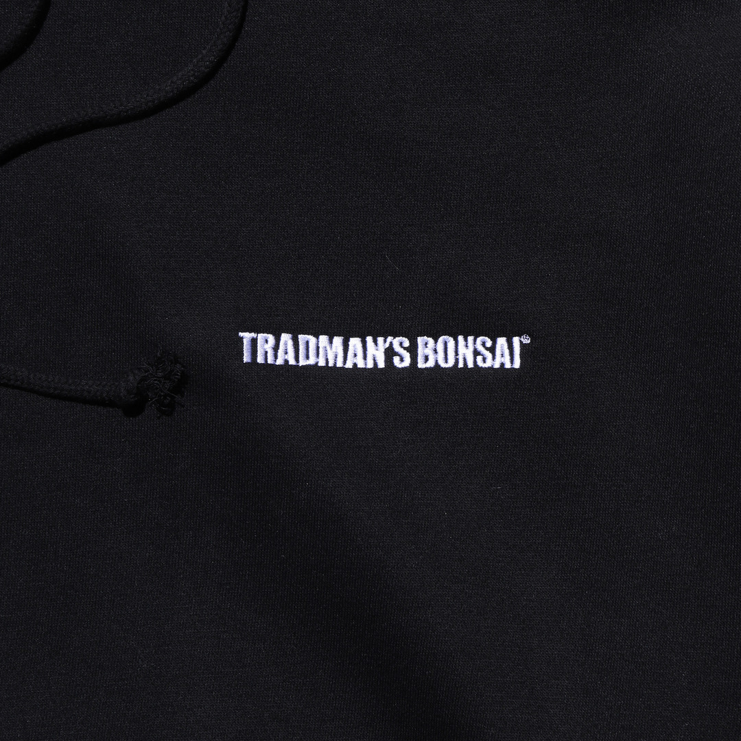 TRADMAN'S BONSAI HOODIE -BLACK-｜TRADMAN'S BONSAI ONLINE STORE